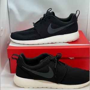 NIB NIKE ROSH ONE Black/ Anthracite/ Sail Men’s Shoes Sz: 11 #511881-010